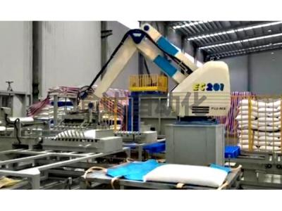 Bag palletizing robot